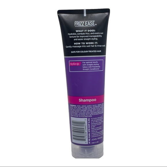 John Frieda Frizz Ease Flawlessly Straight Shampoo & Conditioner 8.45 oz Keratin - Picture 4 of 11